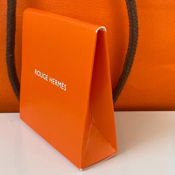 HERMES ROUGE HERMES ROUGE CASAQUE RED LIPSTICK 40 SATINE 64 MATTE SAMPLES - Picture 2 of 7